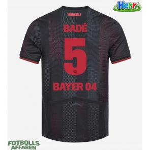 Bayer Leverkusen Loic Bade #5 Hemmatröja 2025-26 Kortärmad
